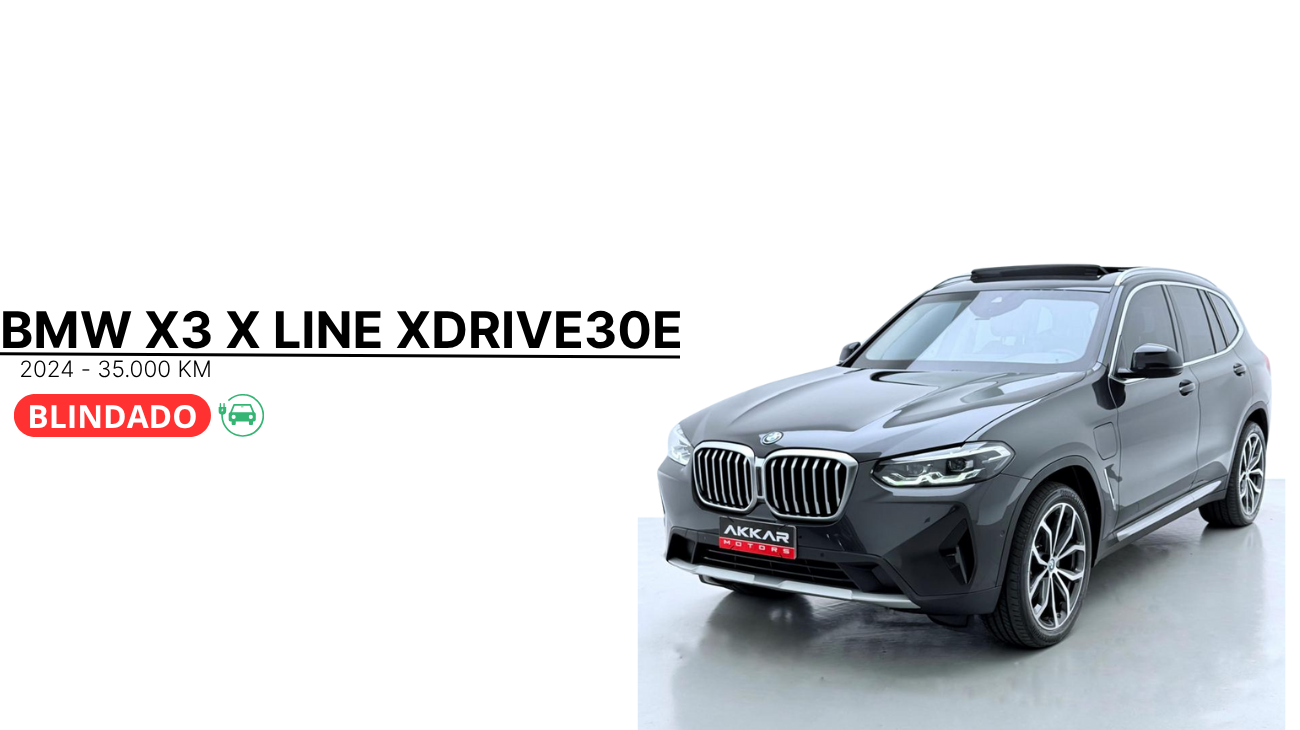 BMW X3 X LINE XDRIVE30E
