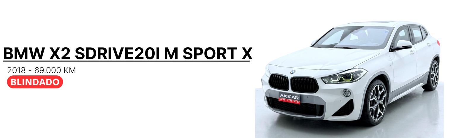BMW X1 SDRIVE20I M SPORT X