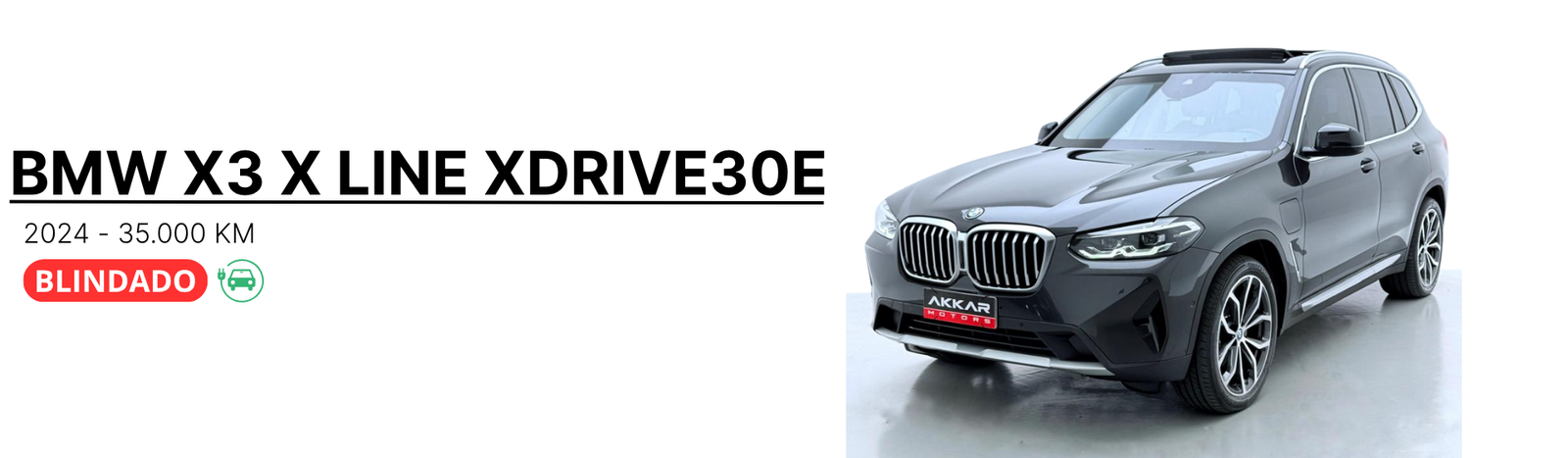 BMW X3 X LINE XDRIVE30E