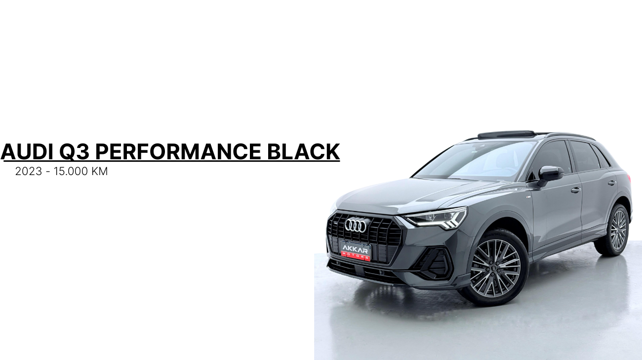 AUDI Q3 PERFORMANCE BLACK
