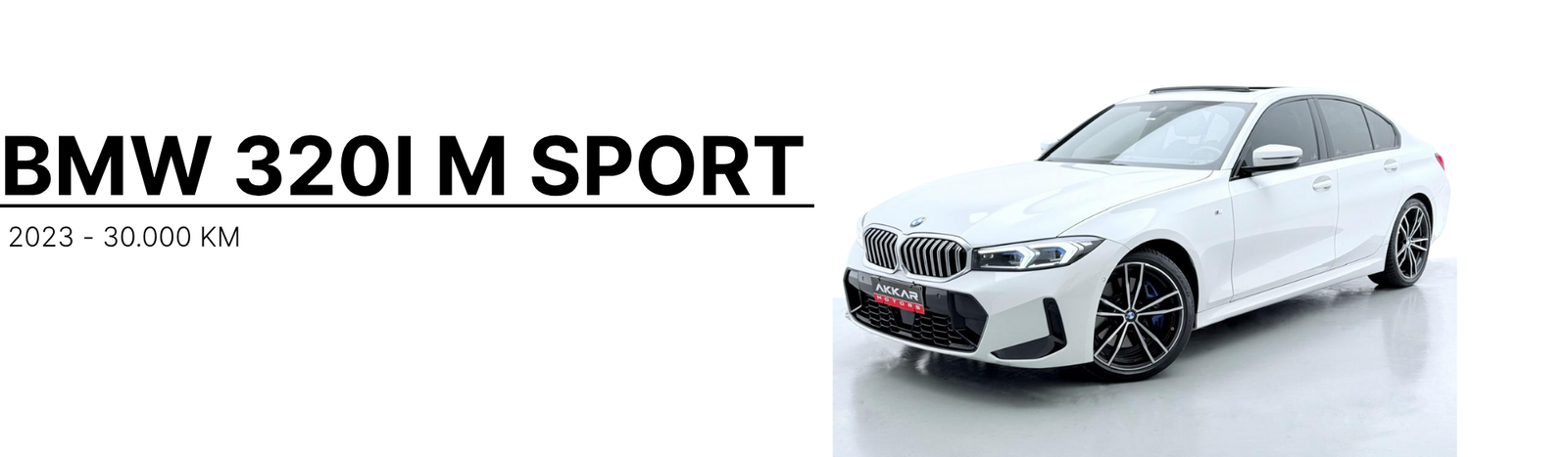 BMW 320I M SPORT
