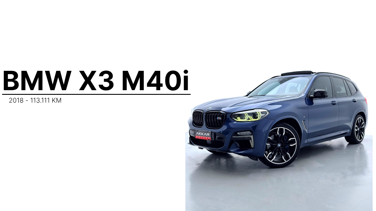 BMW X3 M40i