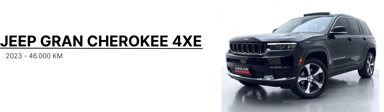 JEEP GRAN CHEROKEE HÍBRIDO 4XE AT8