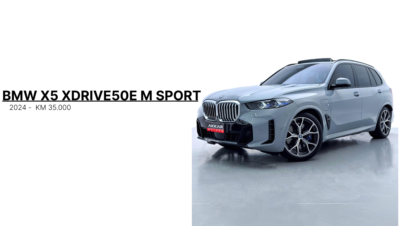 BMW X5 XDRIVE50E M SPORT PLUG IN