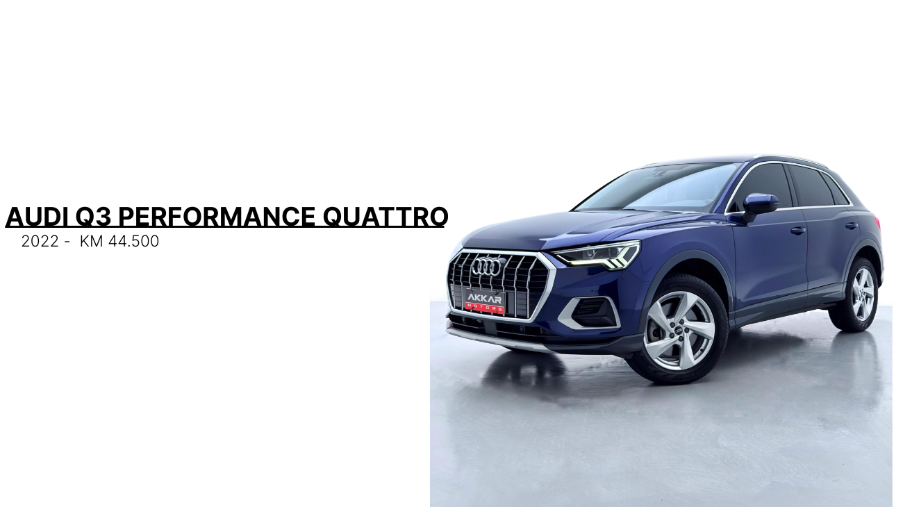AUDI Q3 PERFORMANCE QUATTRO