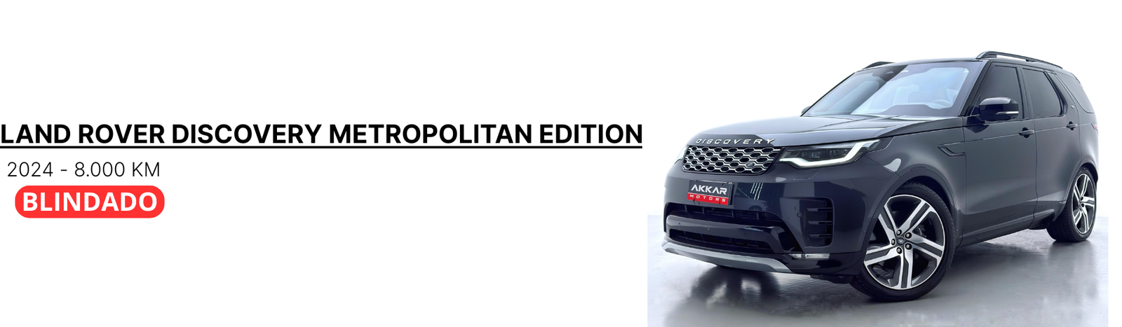 LAND ROVER DISCOVERY METROPOLITAN EDITION MHEV