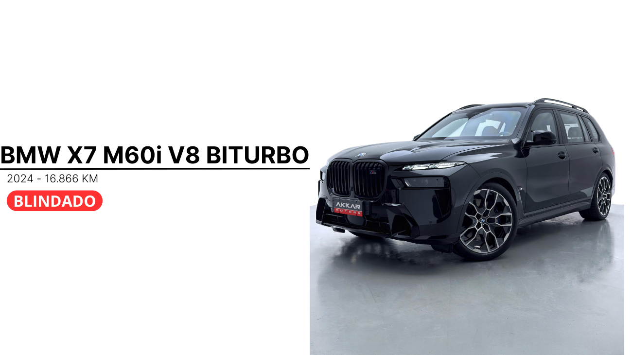BMW X7 M60i V8 BITURBO