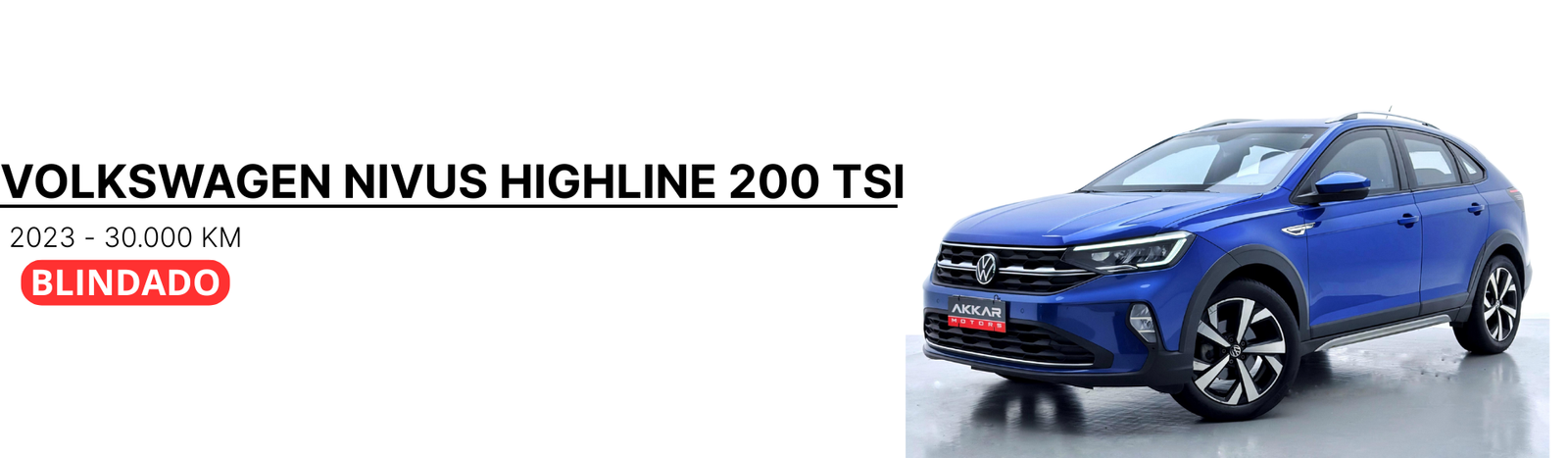 VOLKSWAGEN NIVUS HIGHLINE 200 TSI