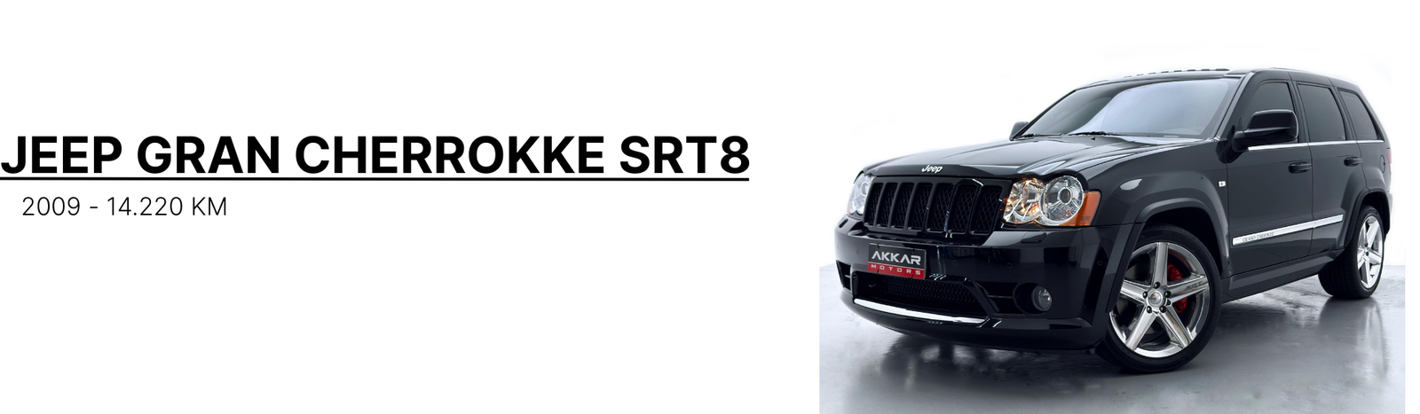 JEEP GRAN CHEROKKE SRT8 V8