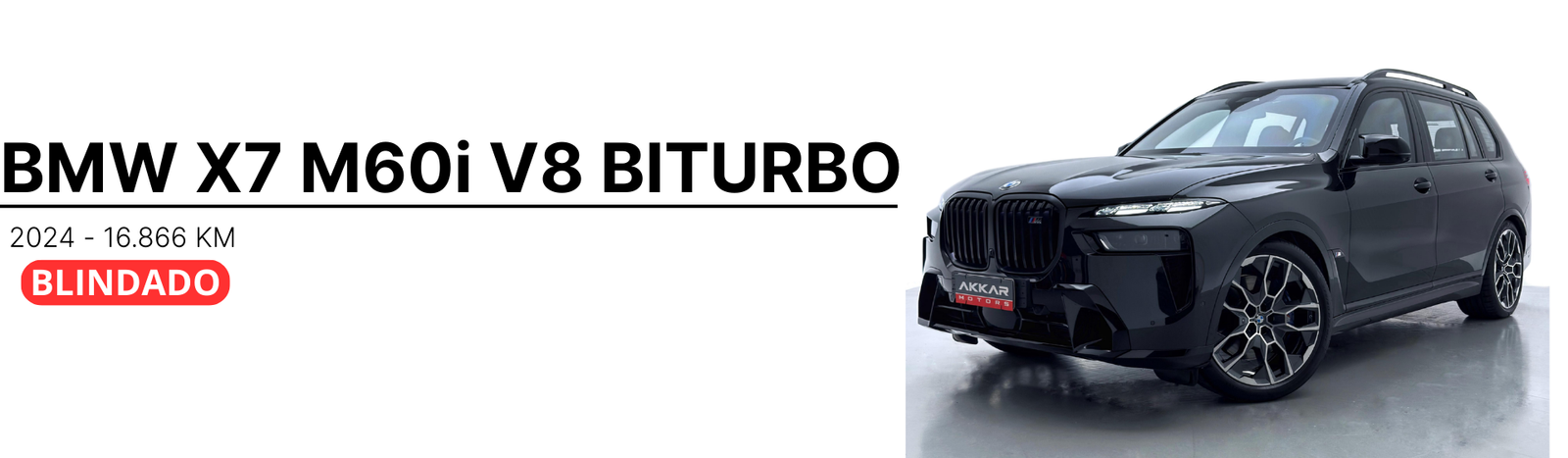 BMW X7 M60i V8 BITURBO