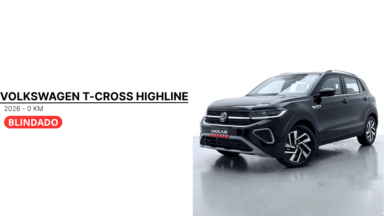 VOLKSWAGEN T-CROSS HIGHLINE 1.4 TSI