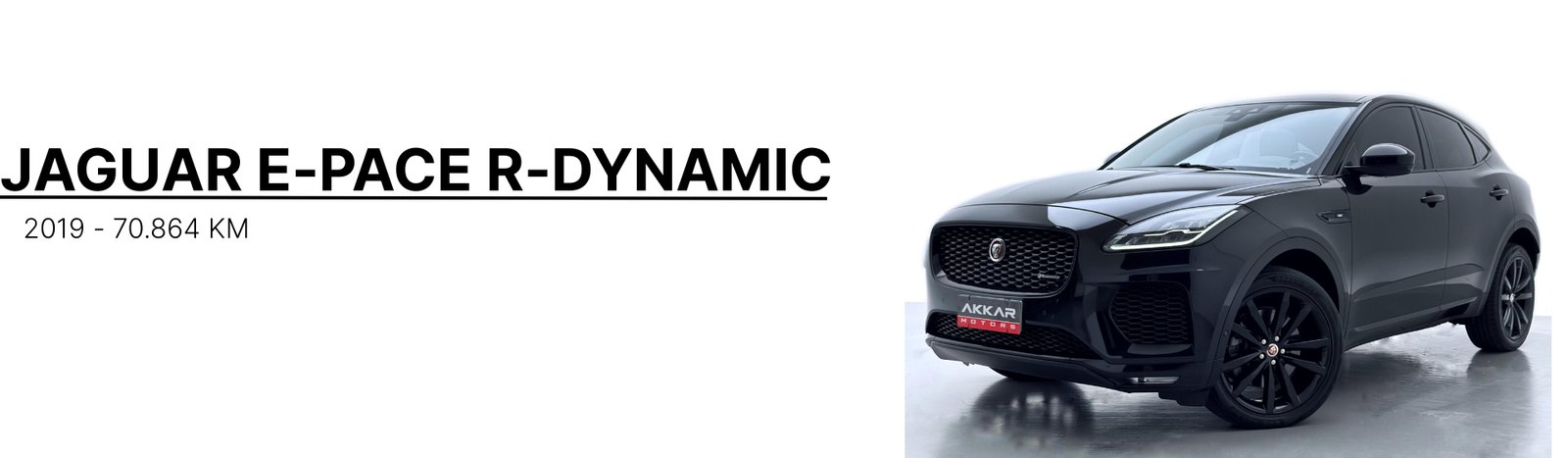 JAGUAR E-PACE R-DYNAMIC P300