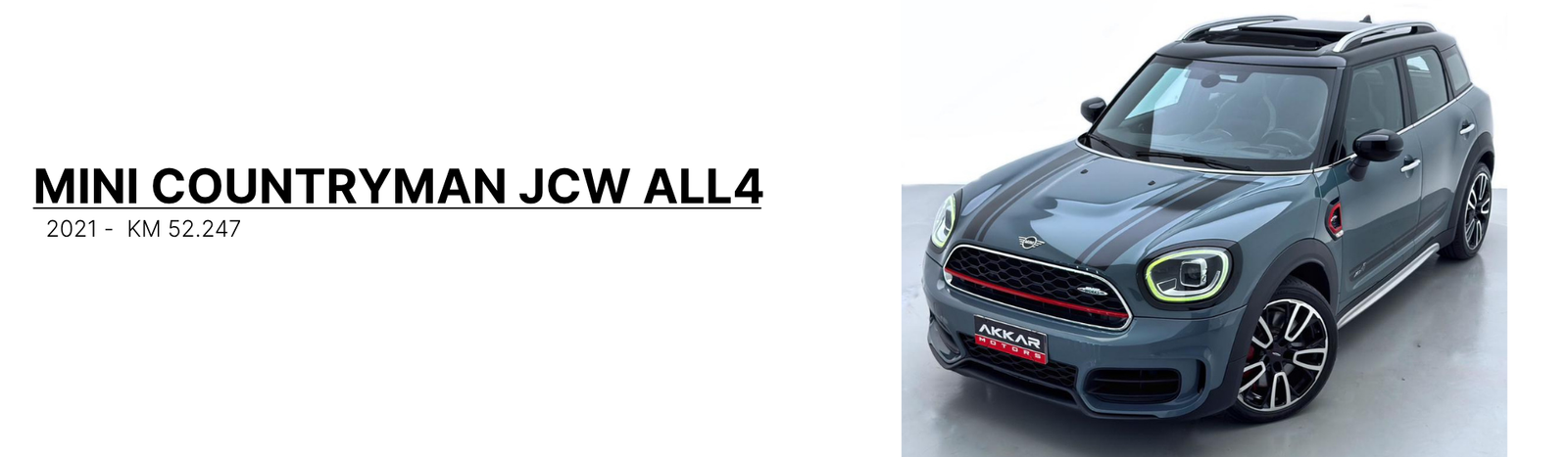 MINI COUNTRYMAN JCW ALL4