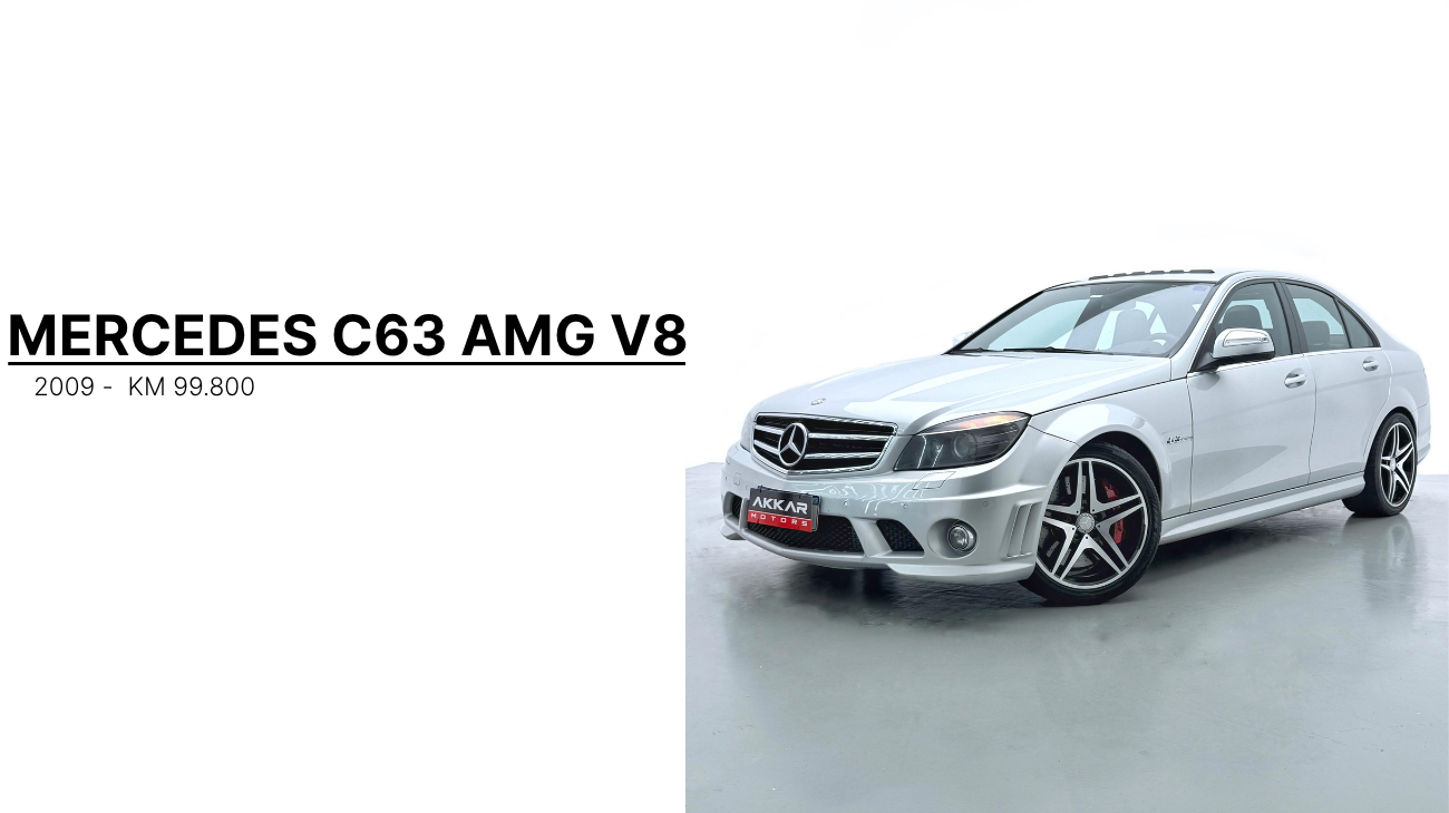 MERCEDES C63 AMG V8
