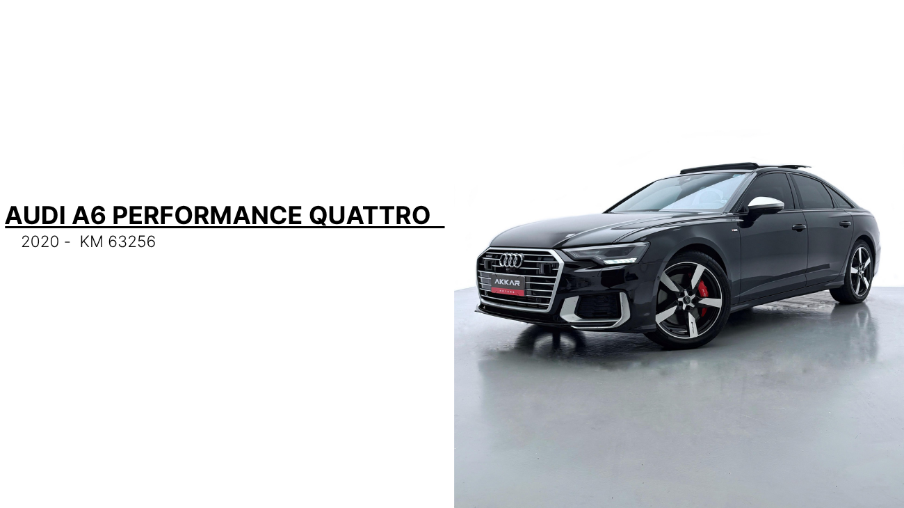 AUDI A6 PERFORMANCE QUATTRO
