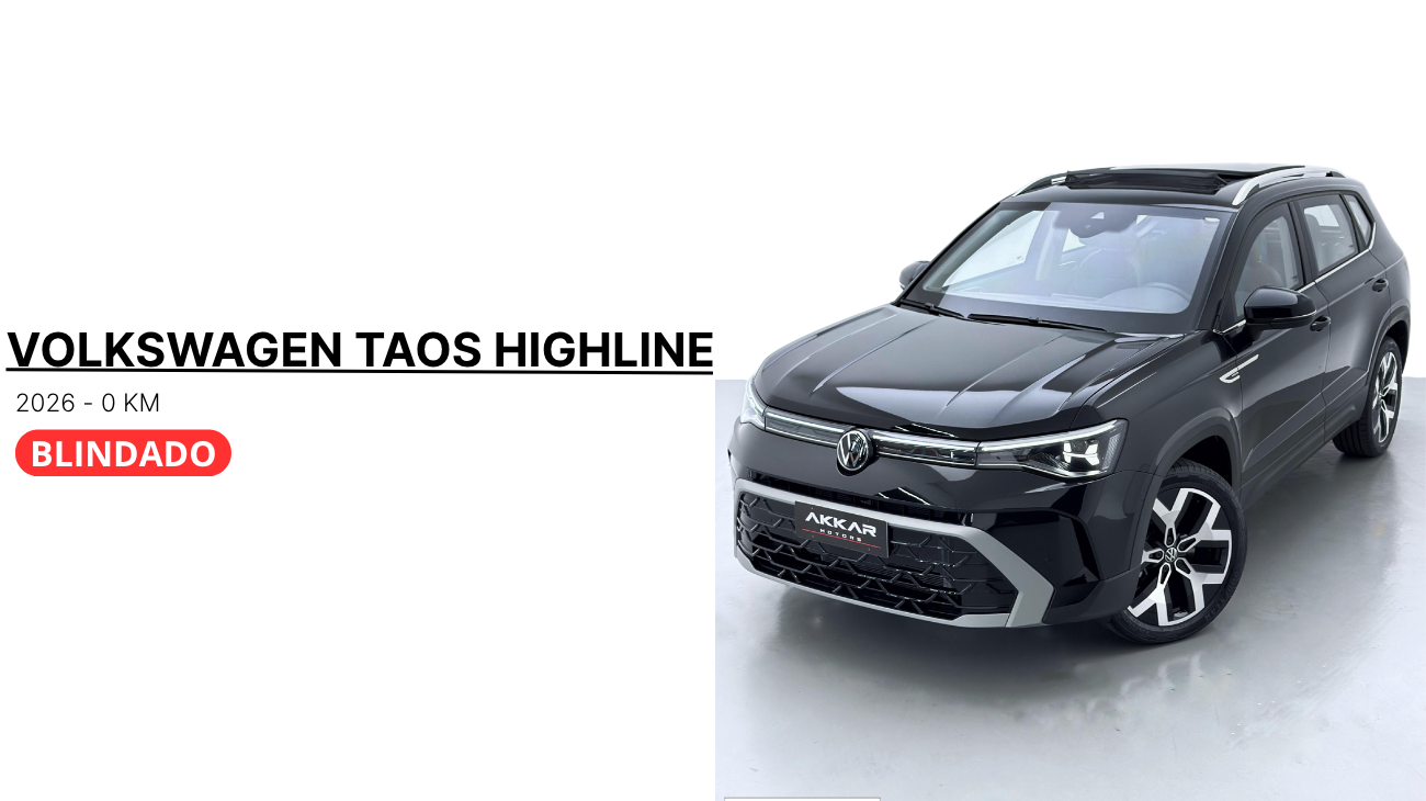 VOLKSWAGEN TAOS HIGHLINE TSI