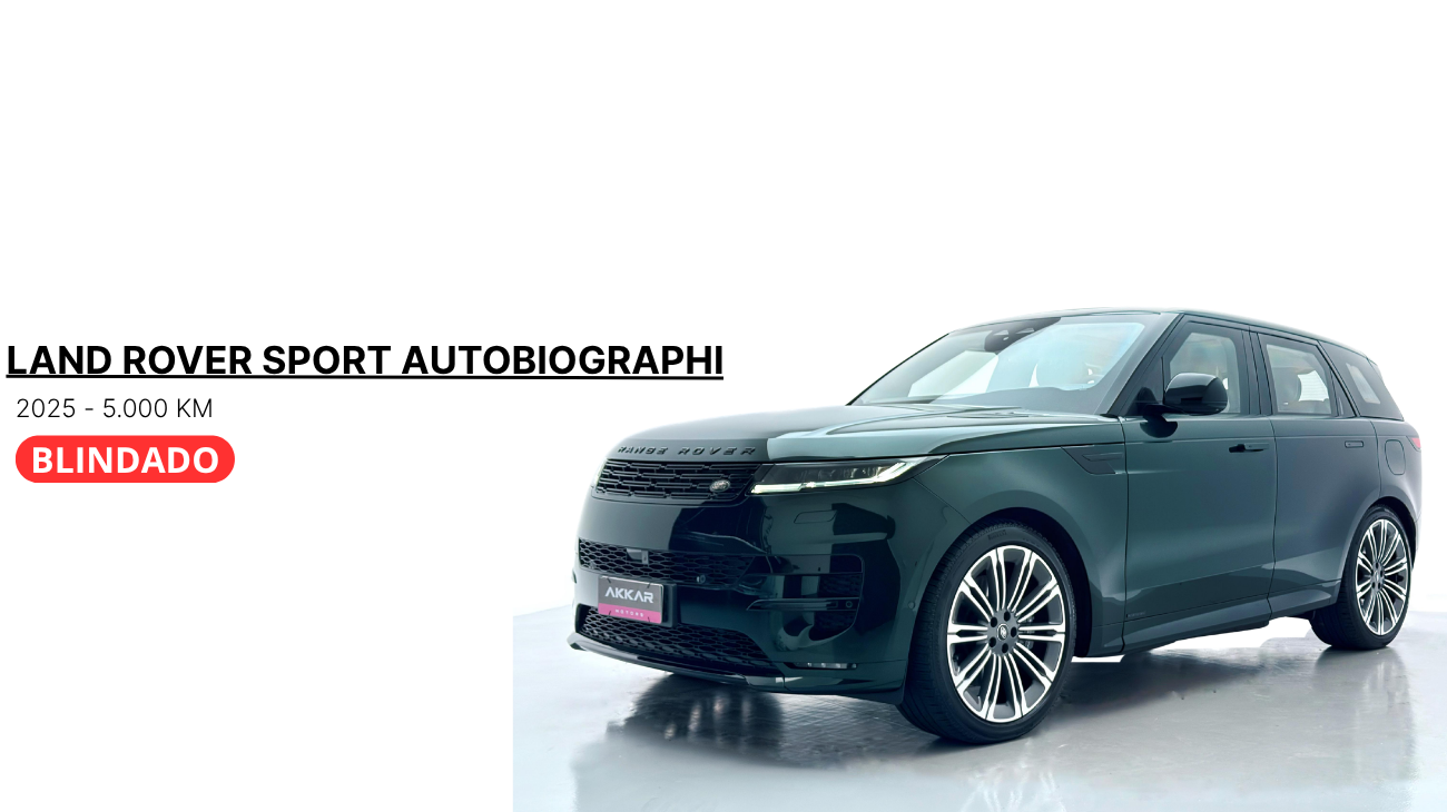 LAND ROVER RANGE ROVER SPORT AUTOBIOGRAPHI AWD