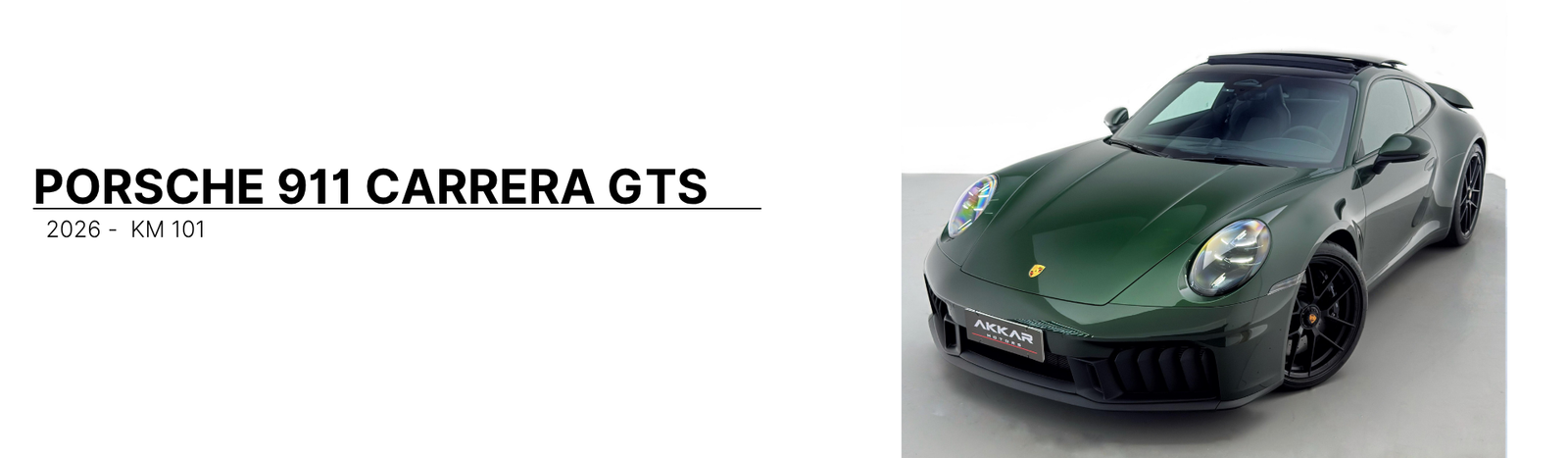 PORSCHE 911 CARRERA GTS