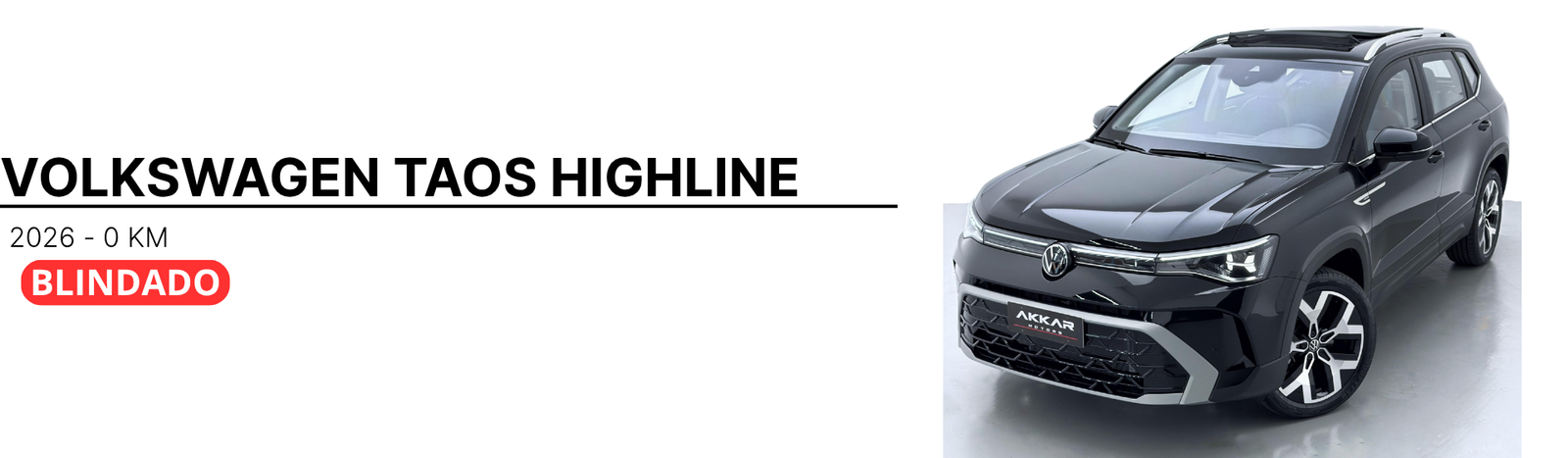 VOLKSWAGEN TAOS HIGHLINE TSI