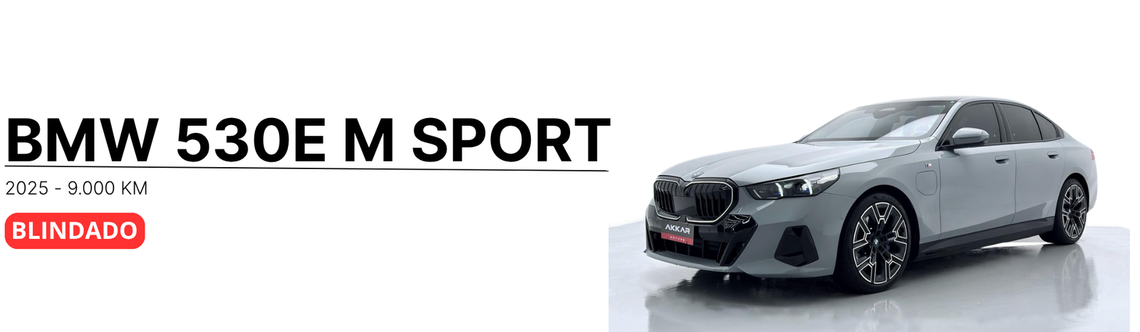 BMW 530E M SPORT PHEV