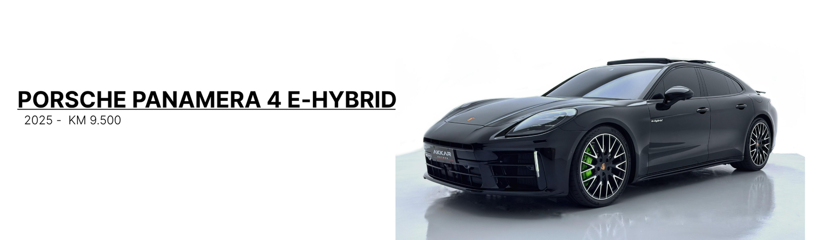 PORSCHE PANAMERA 4 E-HYBRID
