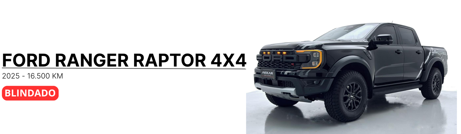 FORD RANGER RAPTOR 4X4