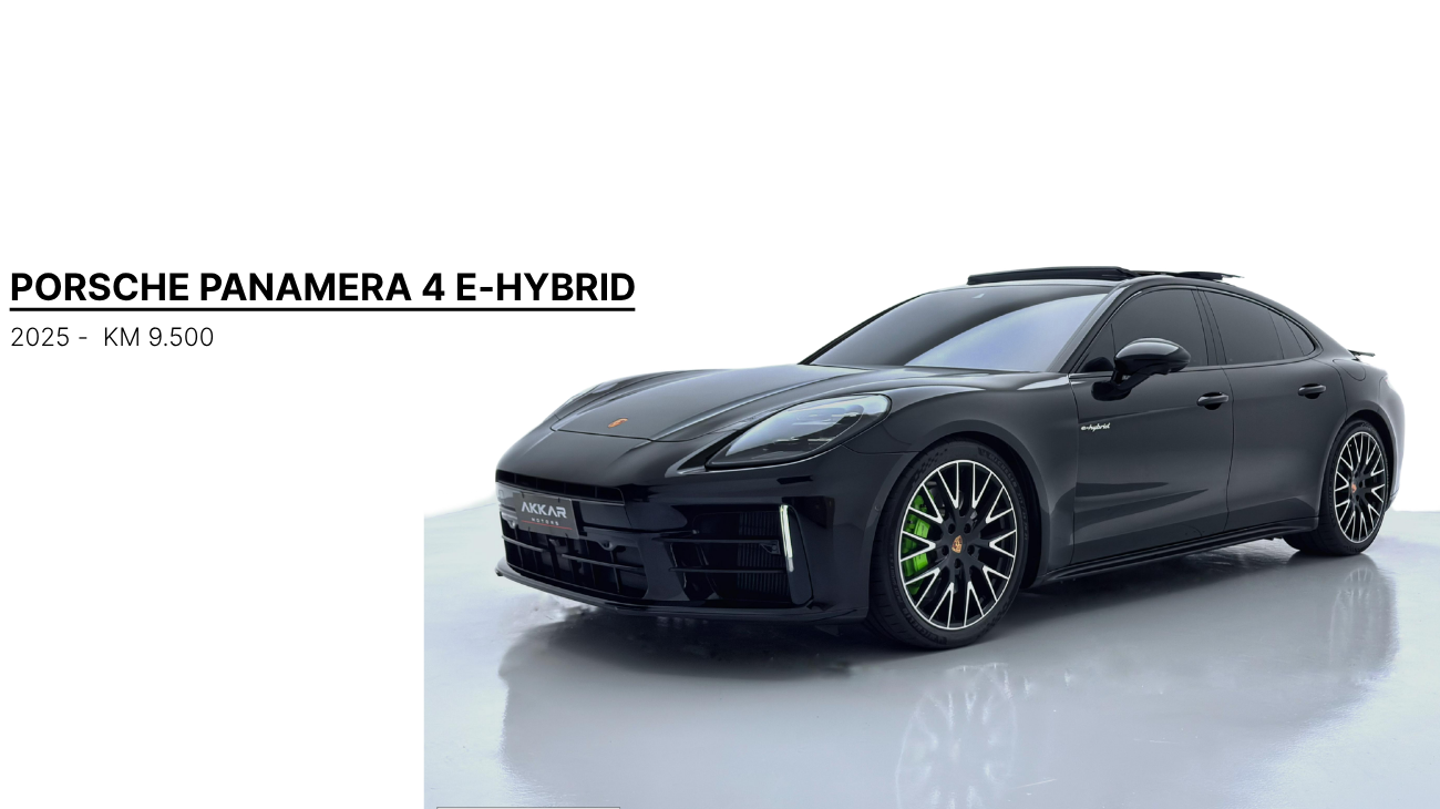 PORSCHE PANAMERA 4 E-HYBRID