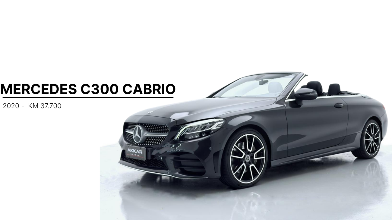MERCEDES C300 CABRIOLET