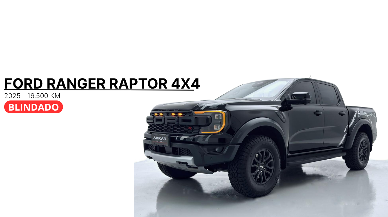 FORD RANGER RAPTOR 4X4
