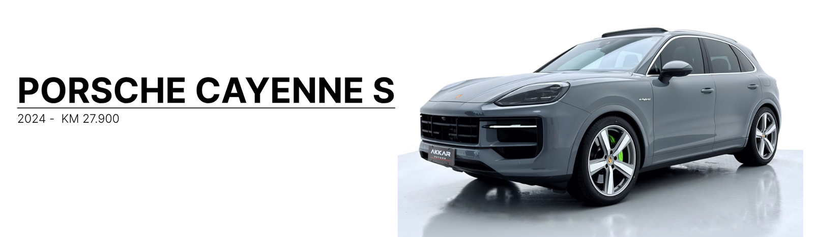 PORSCHE CAYENNE S E-HYBRID